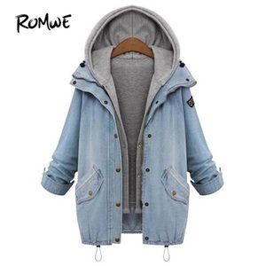 Hooded Denim Jacket